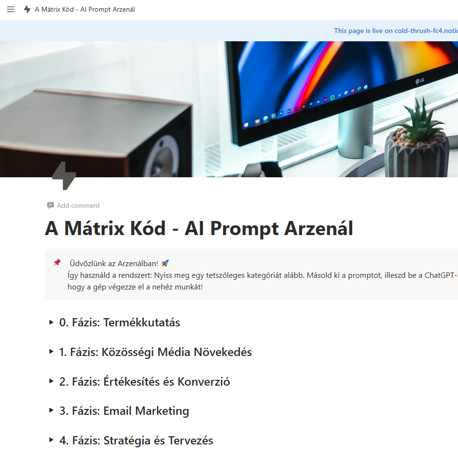 The Ledger – 30 napos AI pénzkereső program + 50 prompt + ebook